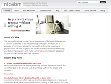 Tablet Screenshot of nicabm.com